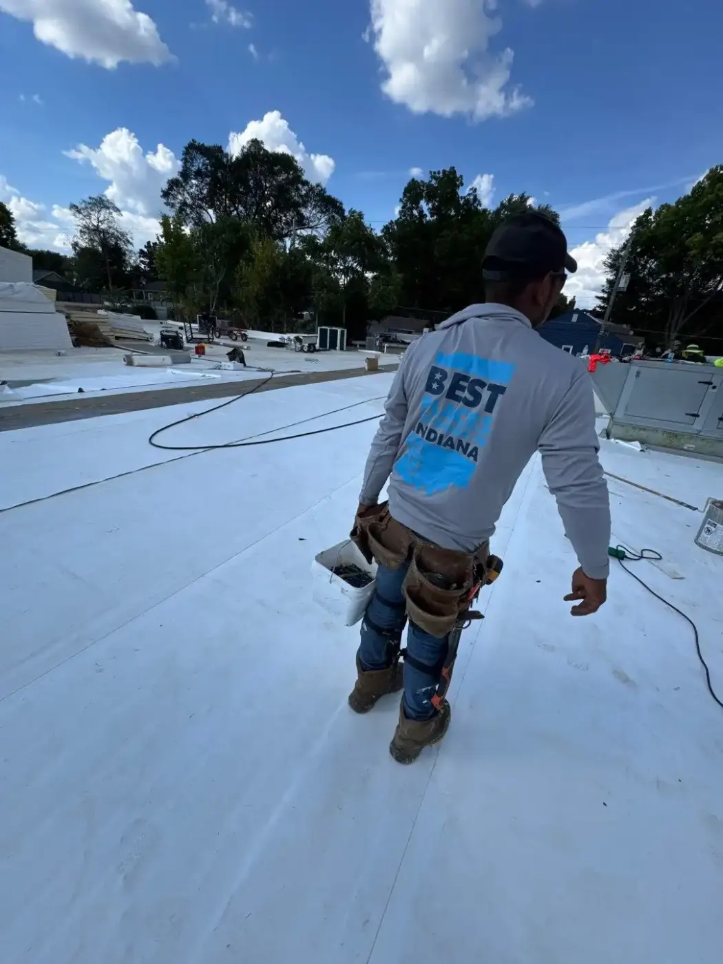 Membrane repair completed in Fairmount